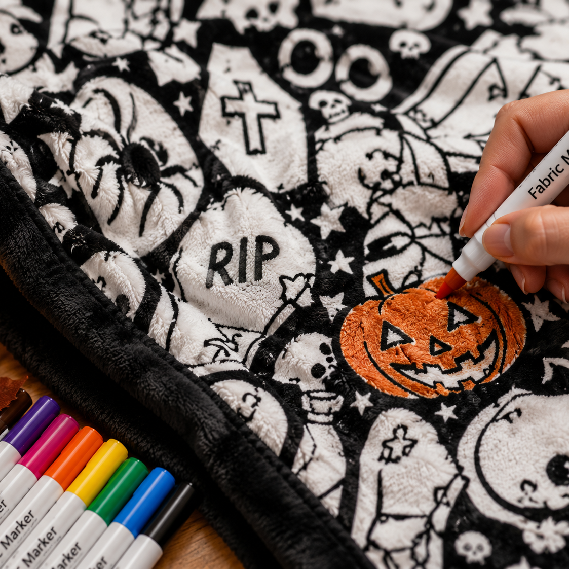 My Cozy Coven | Coloring Blanket